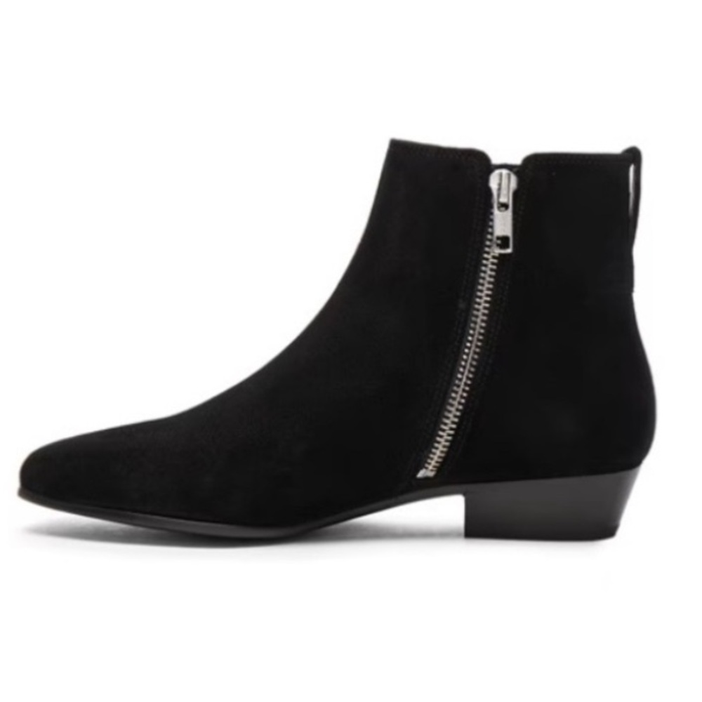 Isabel Marant Black Suede Chelsea Ankle Boots - Picture 2 of 15